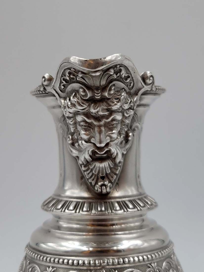 19th C. Imperial Russian Sterling Silver 84 Tea Set, 3,300 Grams - 9