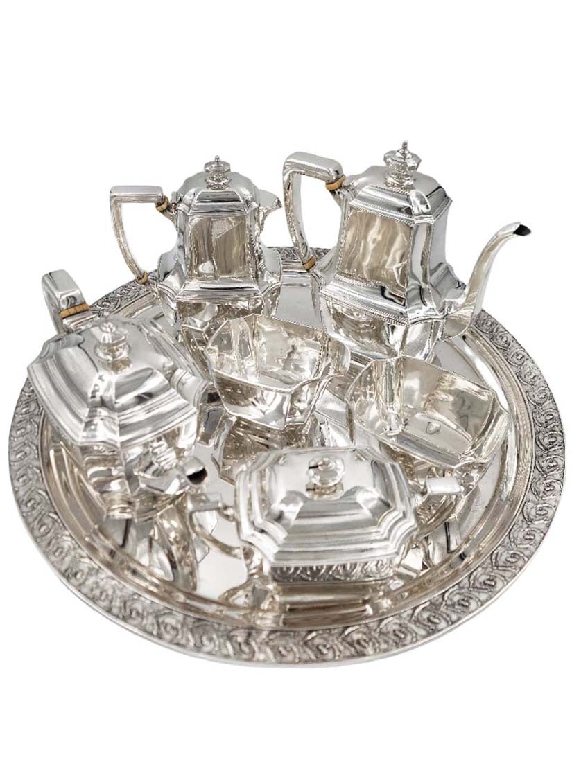Set Of 7 Tiffany And Co. Sterling Silver Tea Set ( 5,179 grams ) - 2
