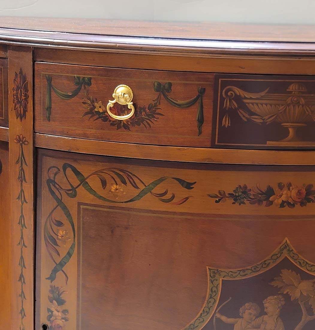 Johnson Handley Adams Commode Console Table Chest - 8