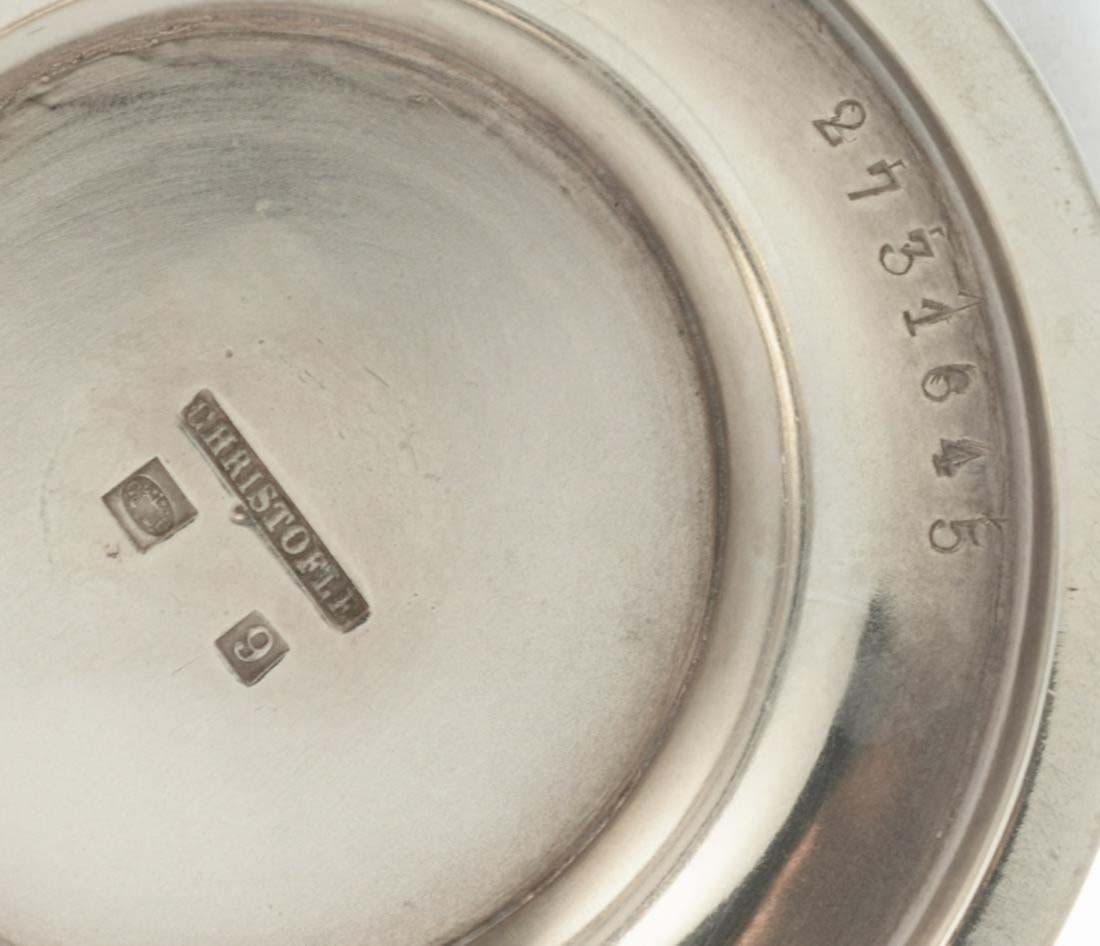 A 5 Pc. Christofle Silverplated Tea Set - 10