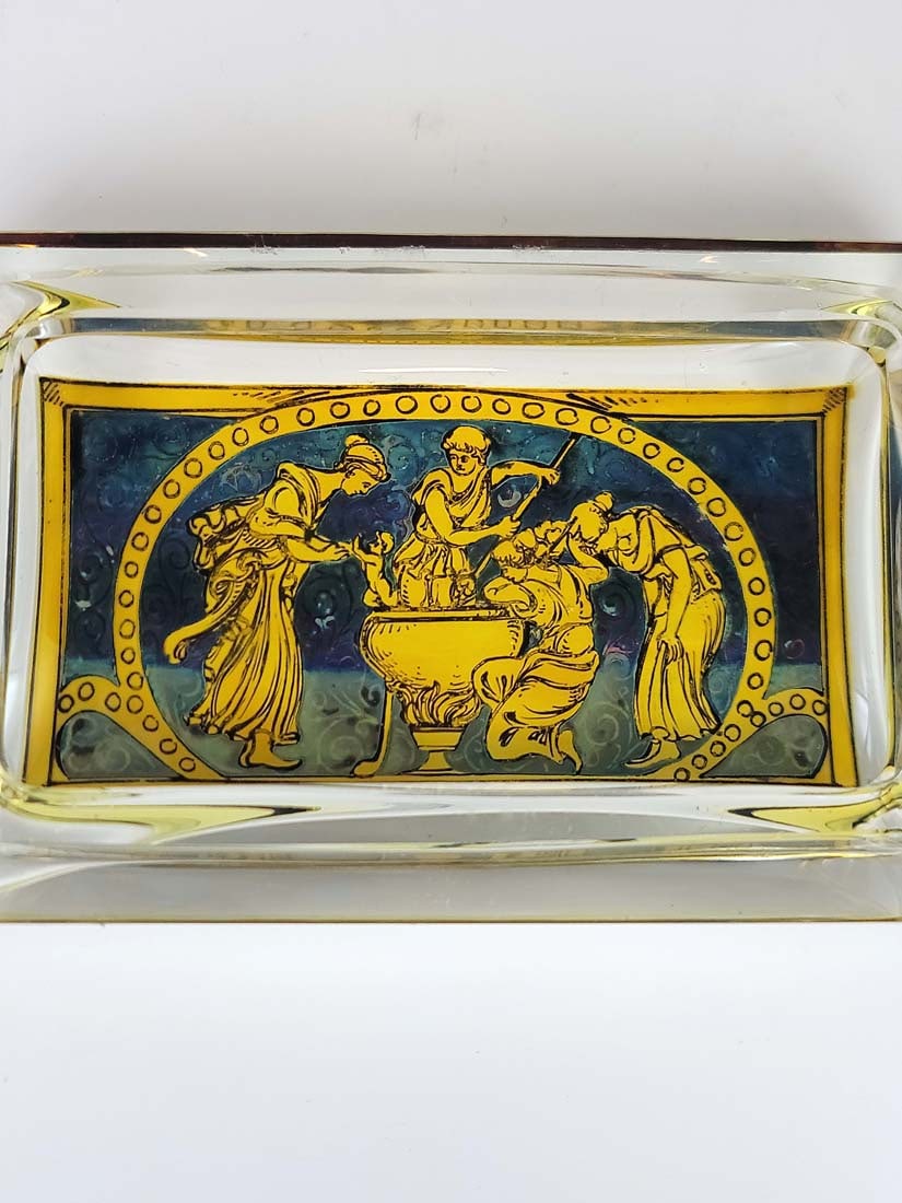 19th C. Crystal Moser Box - 12