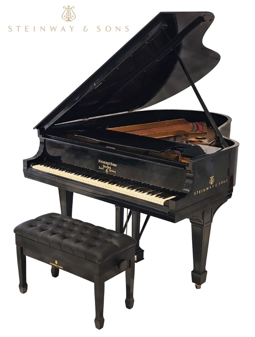 20th Century Baby Grand Piano Steinway & Sons, Circa 1917 (1 of 7)