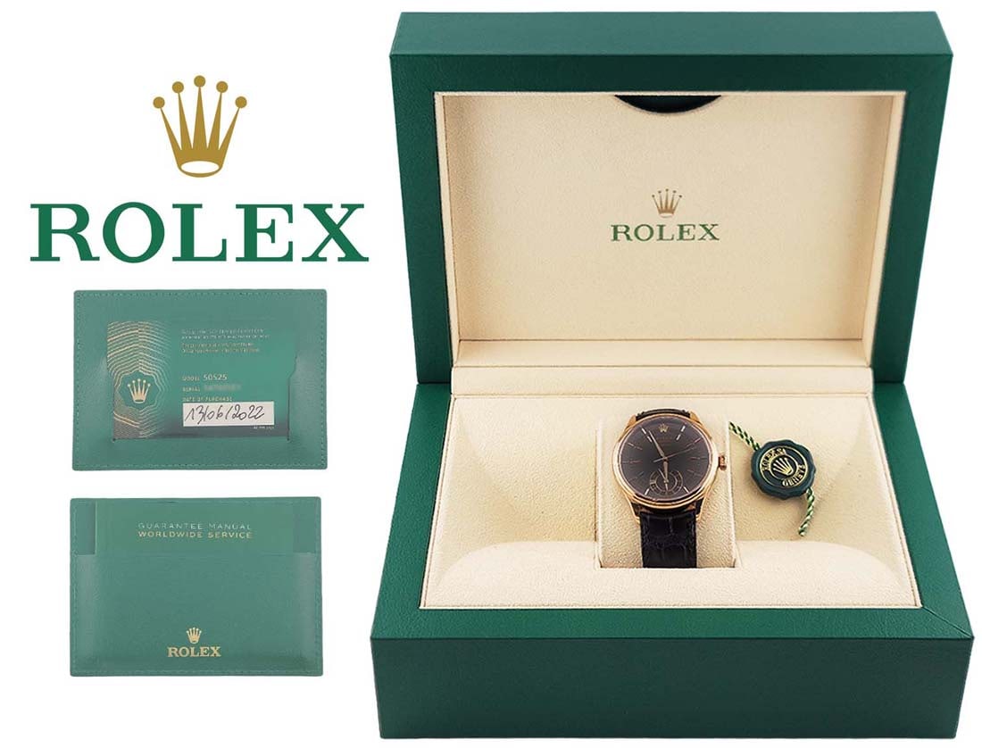 Rolex Cellini Dual Time (50525) Unworn Complete Set (1 of 8)
