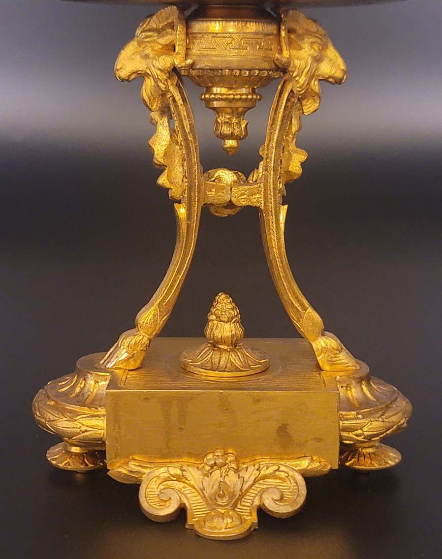 19th C. Sevres figural clock set - 13