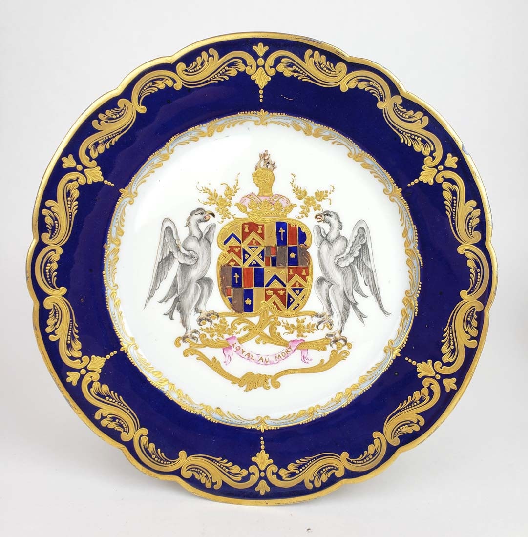 19th C. Dresden Porcelain Cabinet Plate: 19th C. Dresden Porcelain Cabinet Plate. Measures 9 1/2" Diameter