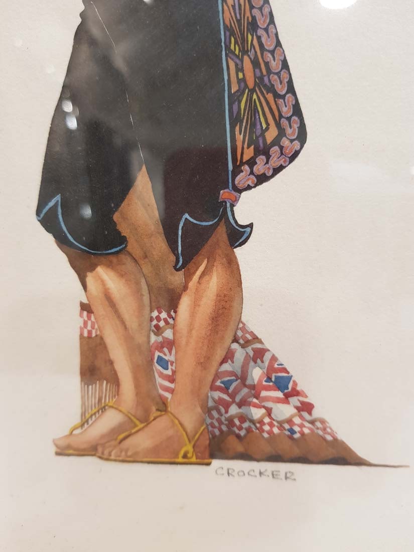 Signed Guatemalan Fredrick Crocker Lithograph - 2