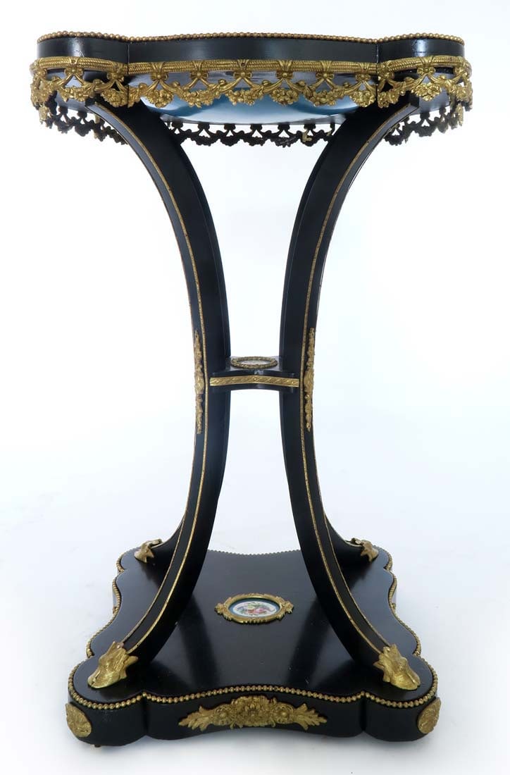19th C French Sevres Side Table - 4