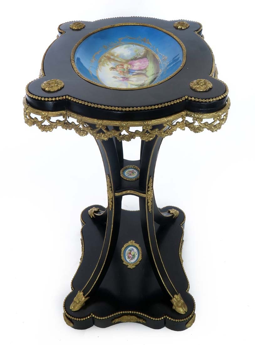 19th C French Sevres Side Table - 6