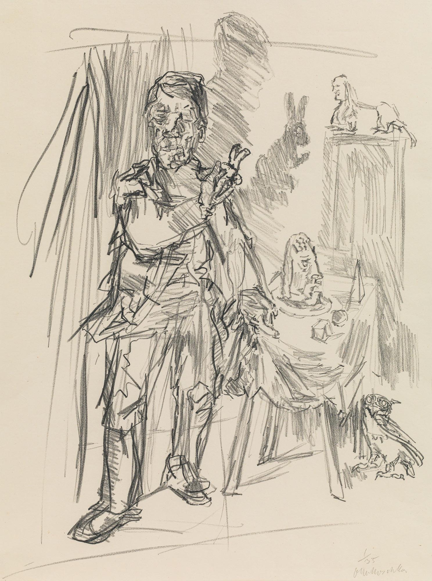 Oskar Kokoschka: Die magische Form (Der Zauberer) (1 of 1)