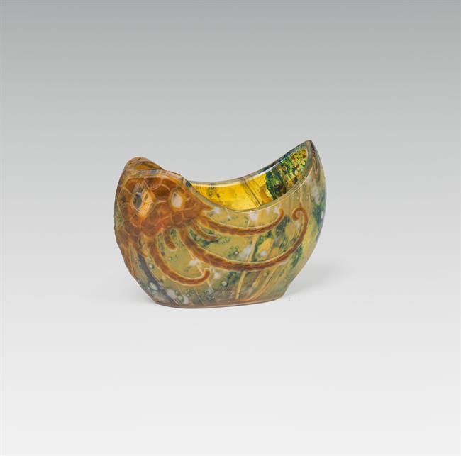 Emile Gallé: Small vase "Plantes aquatique" (1 of 1)