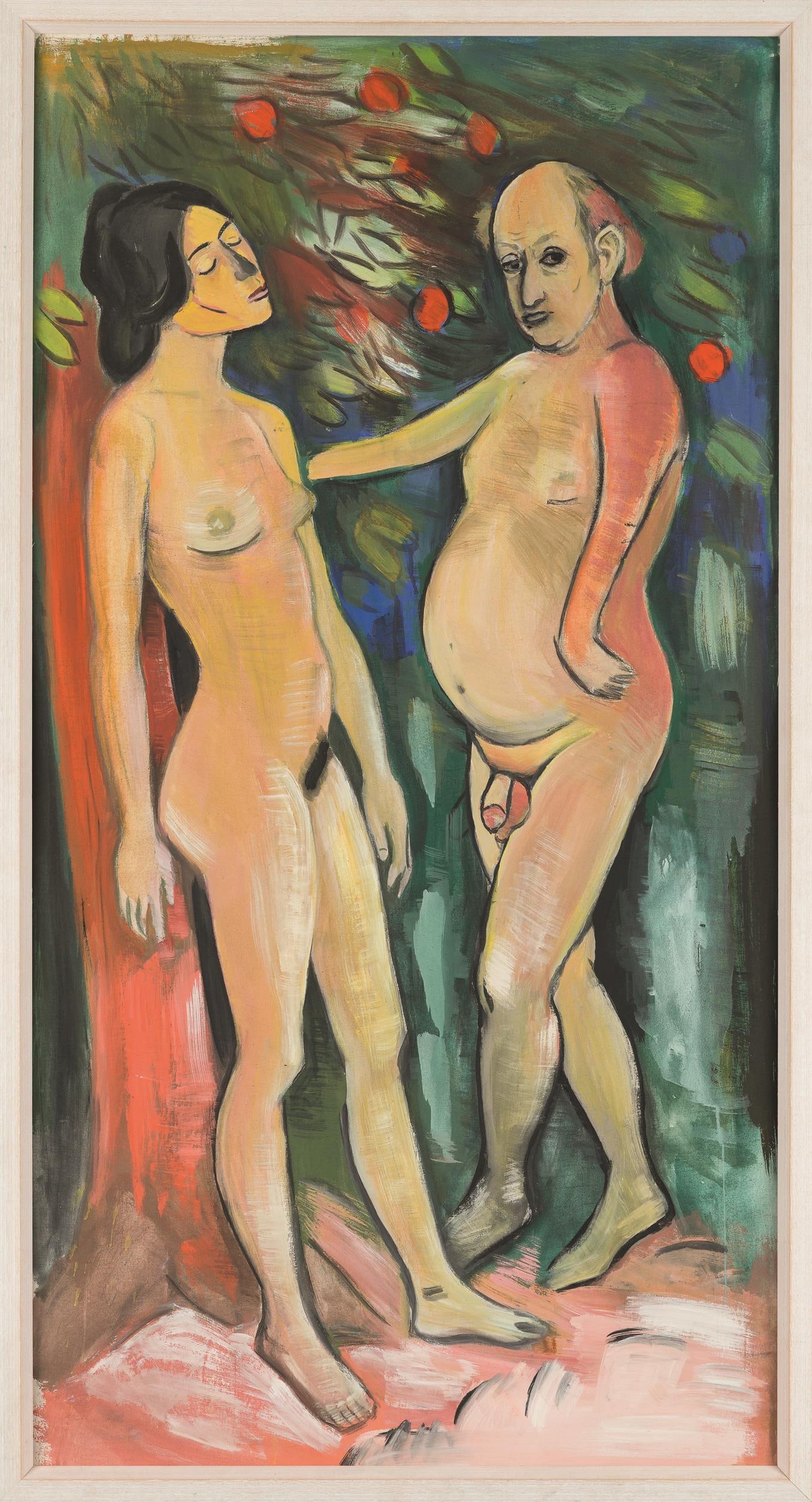 Werner Augustiner: Selbstporträt mit Malerin - 2