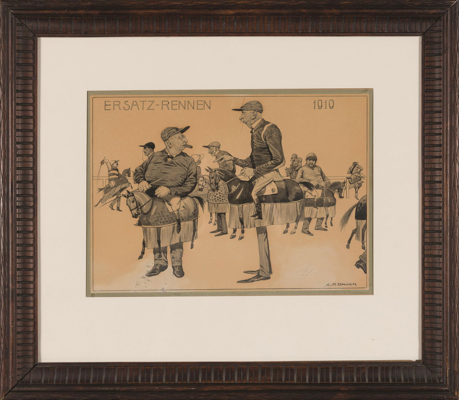 Carl Franz Bauer: Ersatz-Rennen - 2