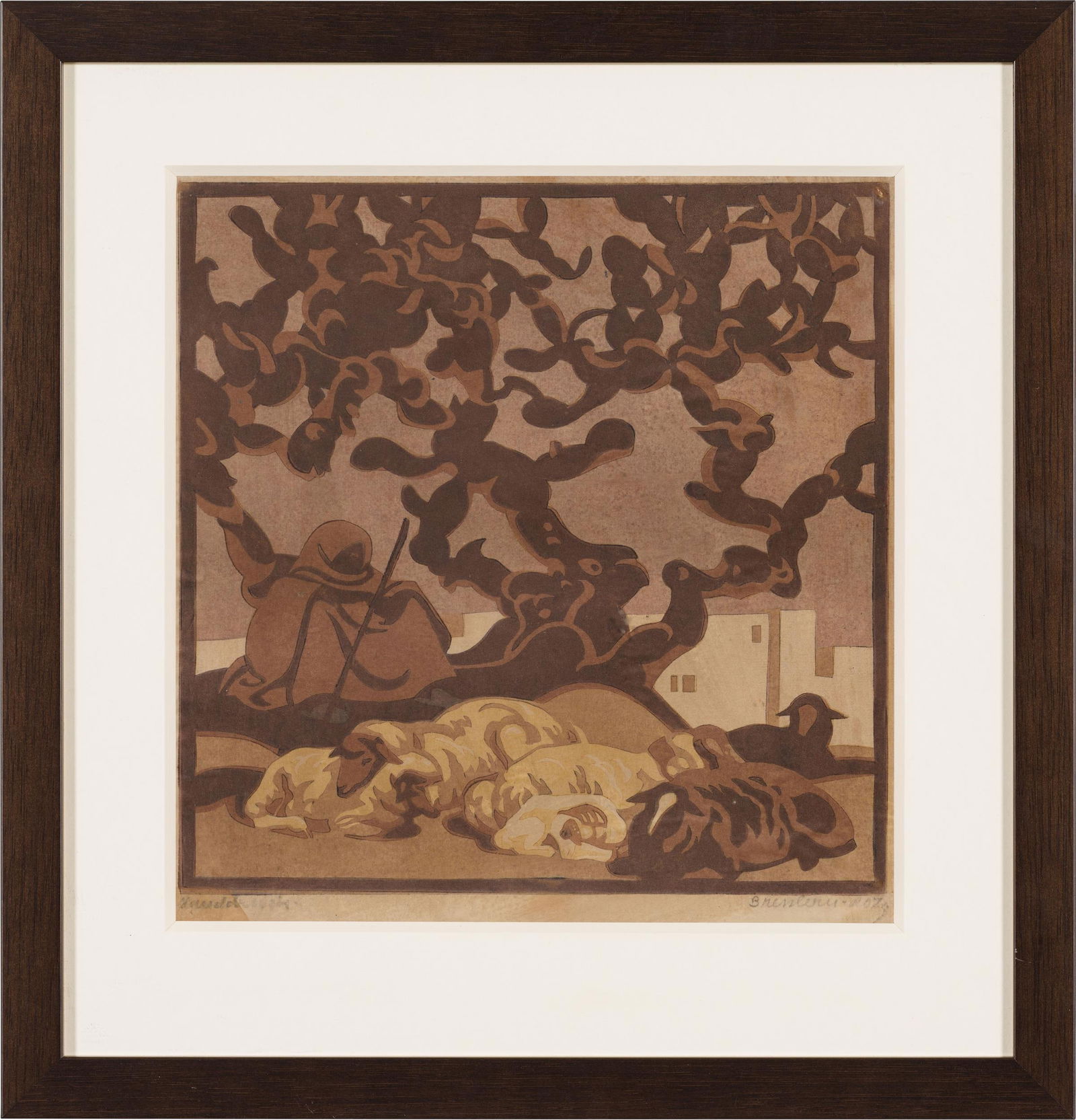 Norbertine Bresslern-Roth: Hirte - 2