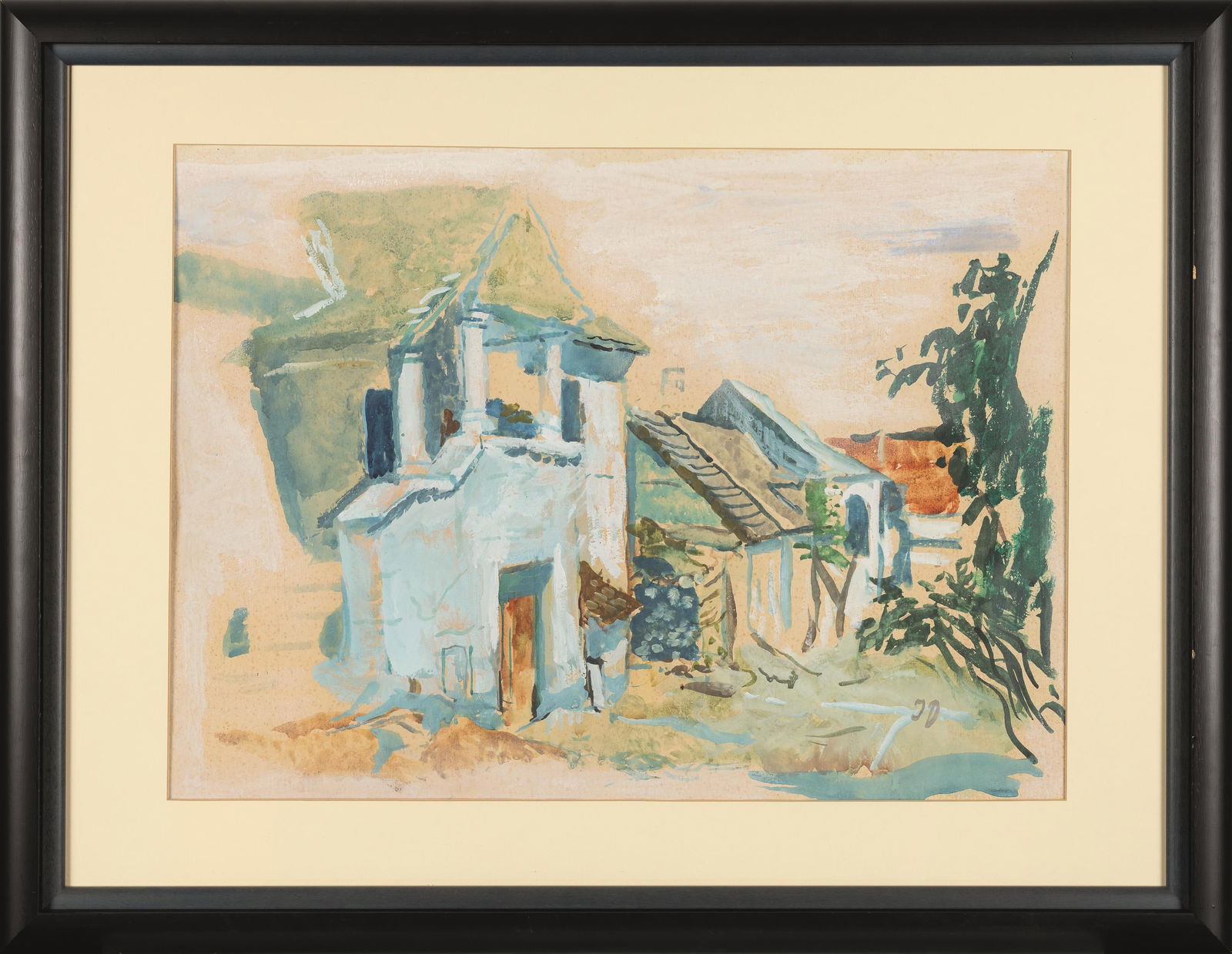 Josef Dobrowsky: Motiv aus St. Margarethen - 2