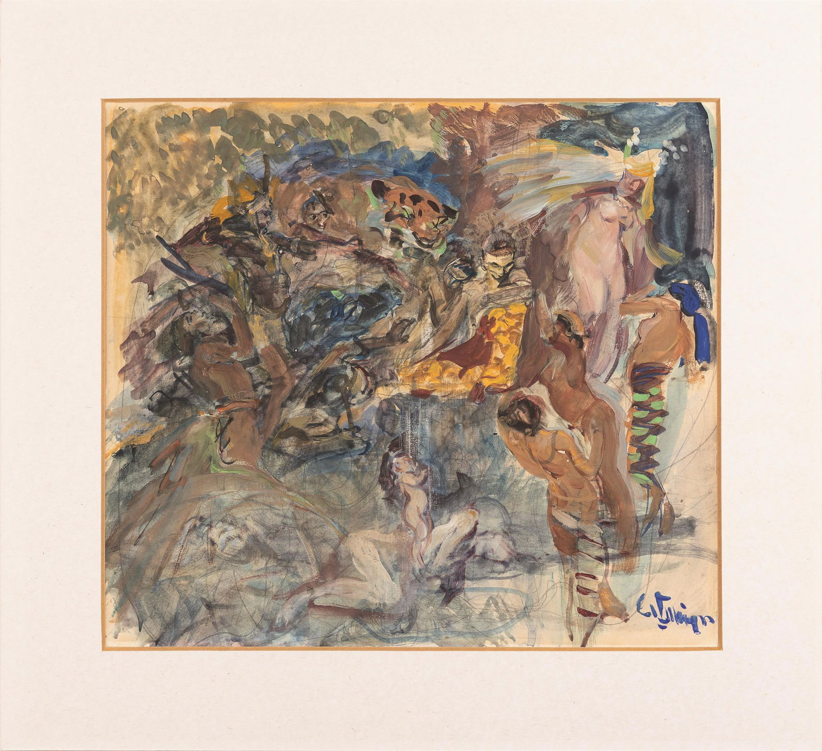 Carl Fahringer: Studienblatt - 2