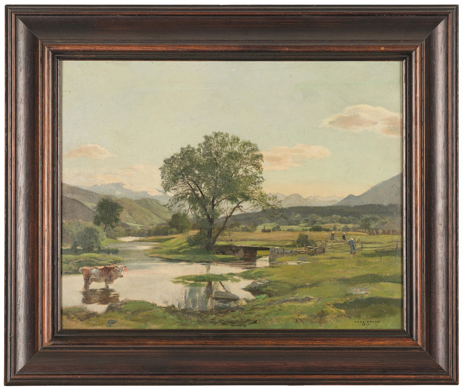 Hans Frank: Viehtränke bei Brixlegg - 2