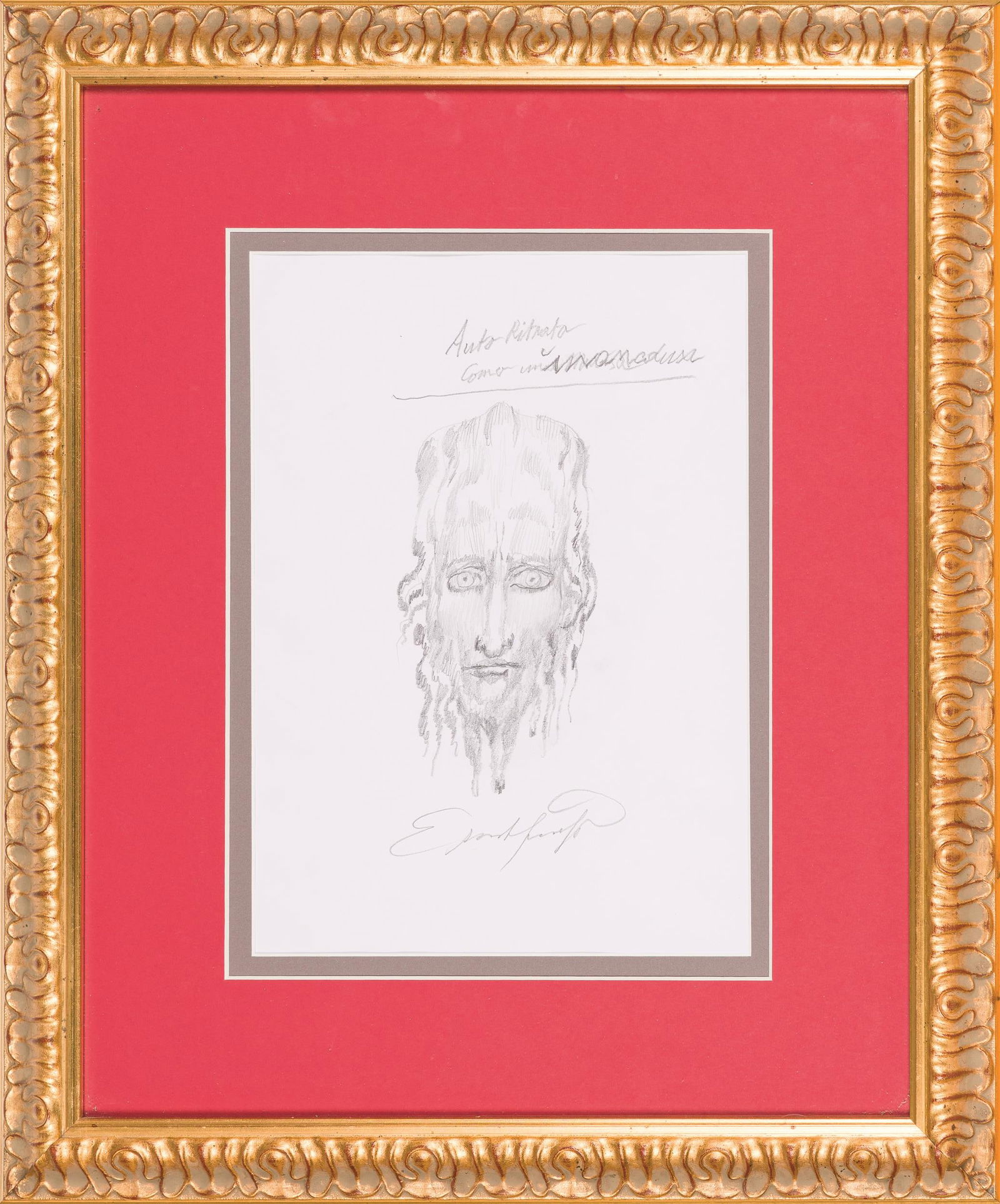 Ernst Fuchs: Auto Ritrato como una medusa - 2