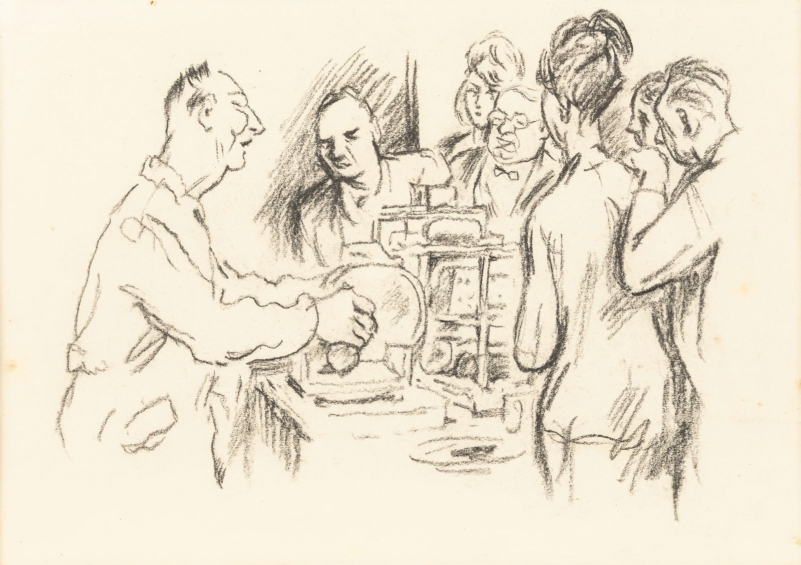 Alfred Gerstenbrand: Konvolut: Sechs Papierarbeiten - 4