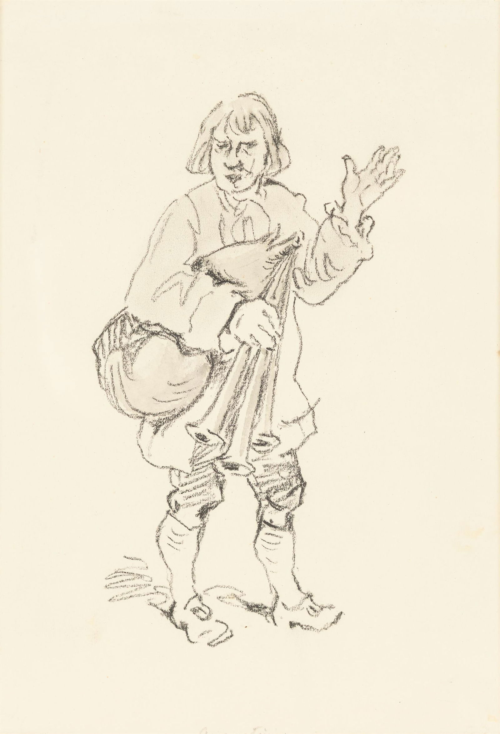 Alfred Gerstenbrand: Konvolut: Sechs Papierarbeiten - 11