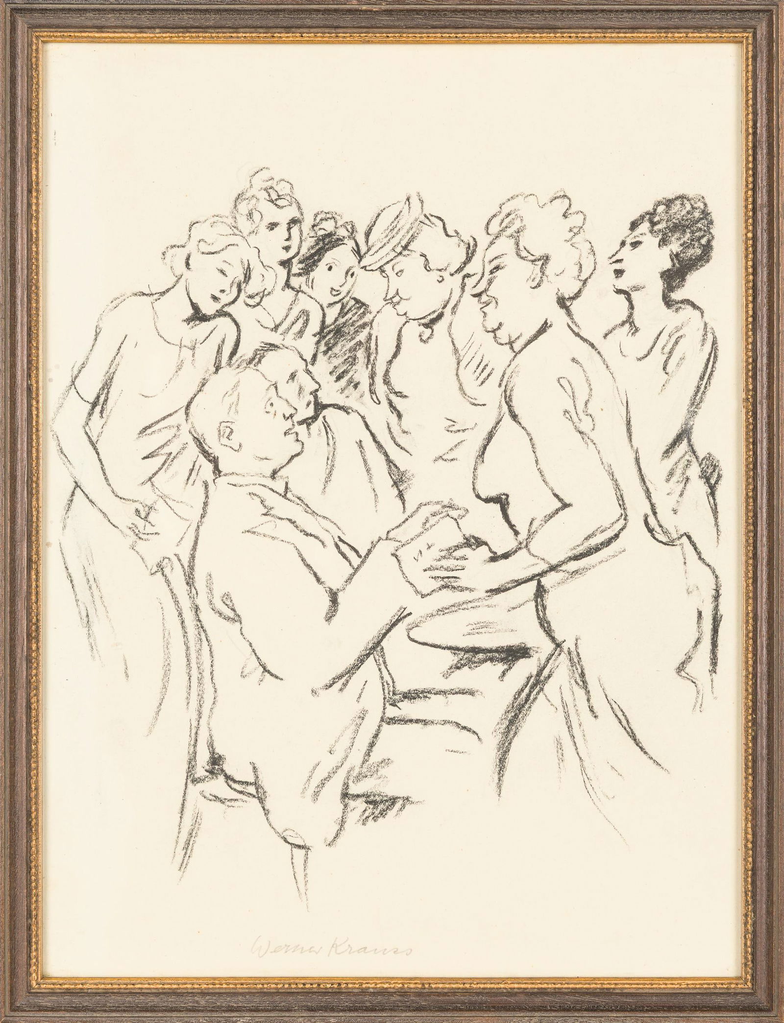 Alfred Gerstenbrand: Konvolut: Sechs Papierarbeiten - 4