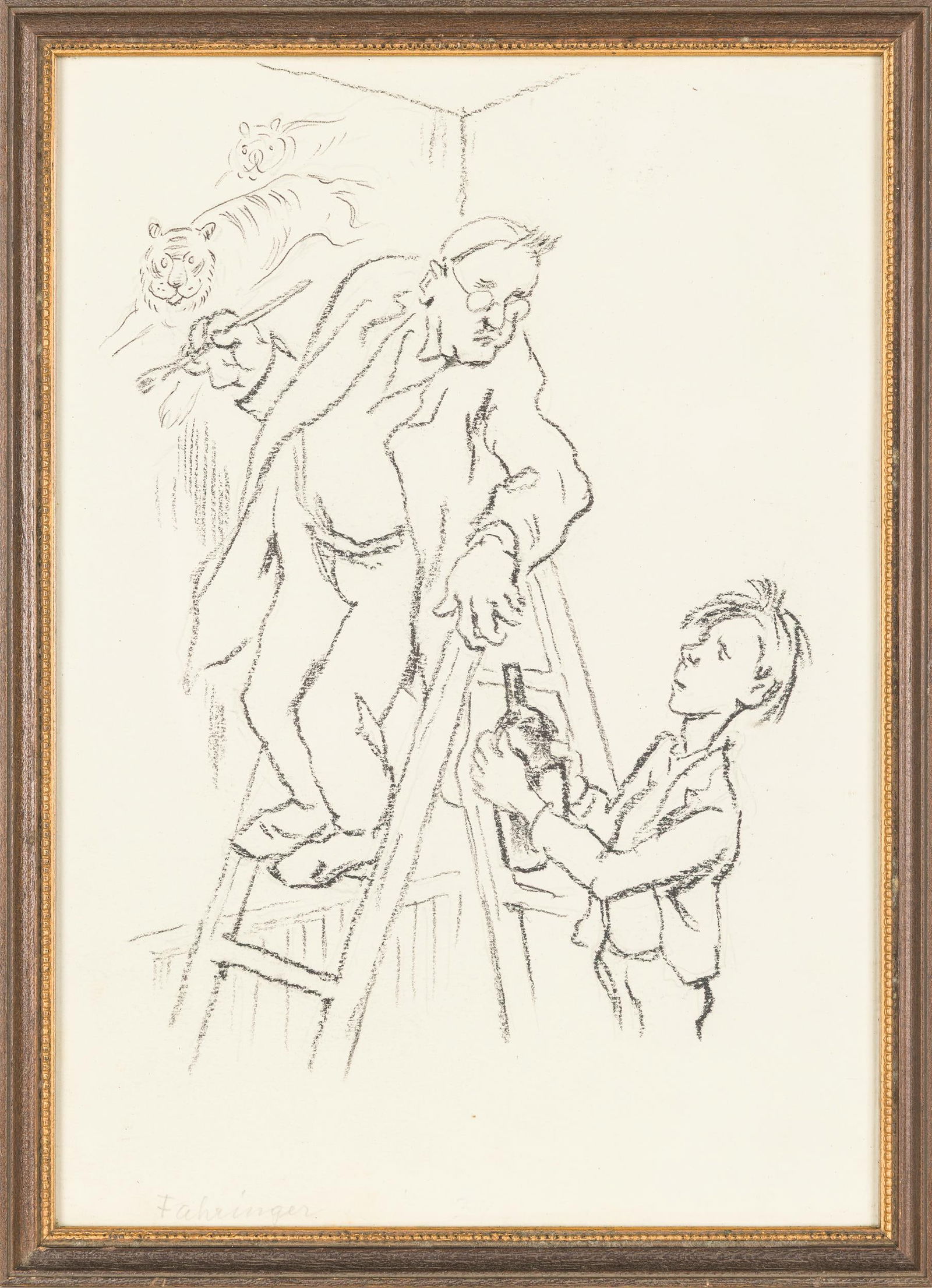 Alfred Gerstenbrand: Konvolut: Sechs Papierarbeiten - 7