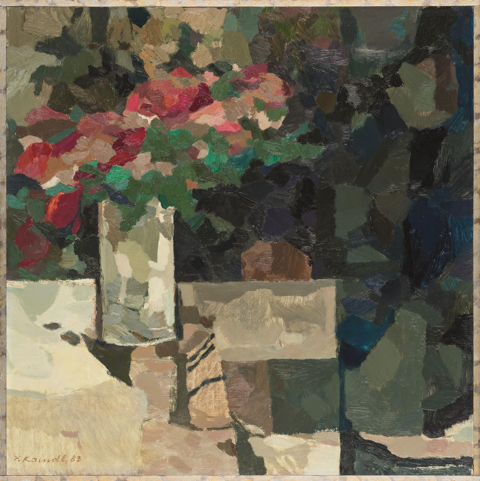 Franz Kaindl: Vase mit Anemonen - 2