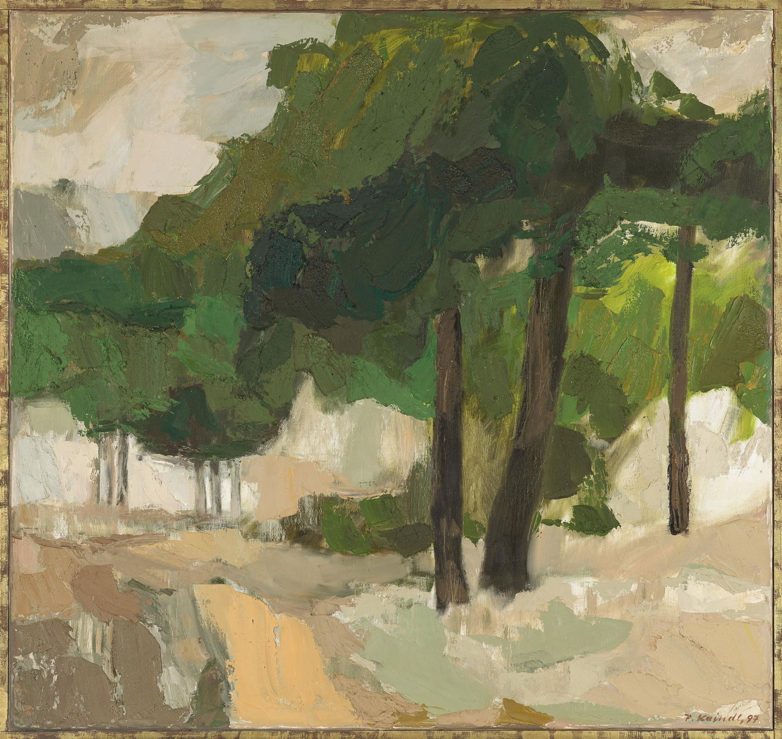 Franz Kaindl: Am Waldrand - 2