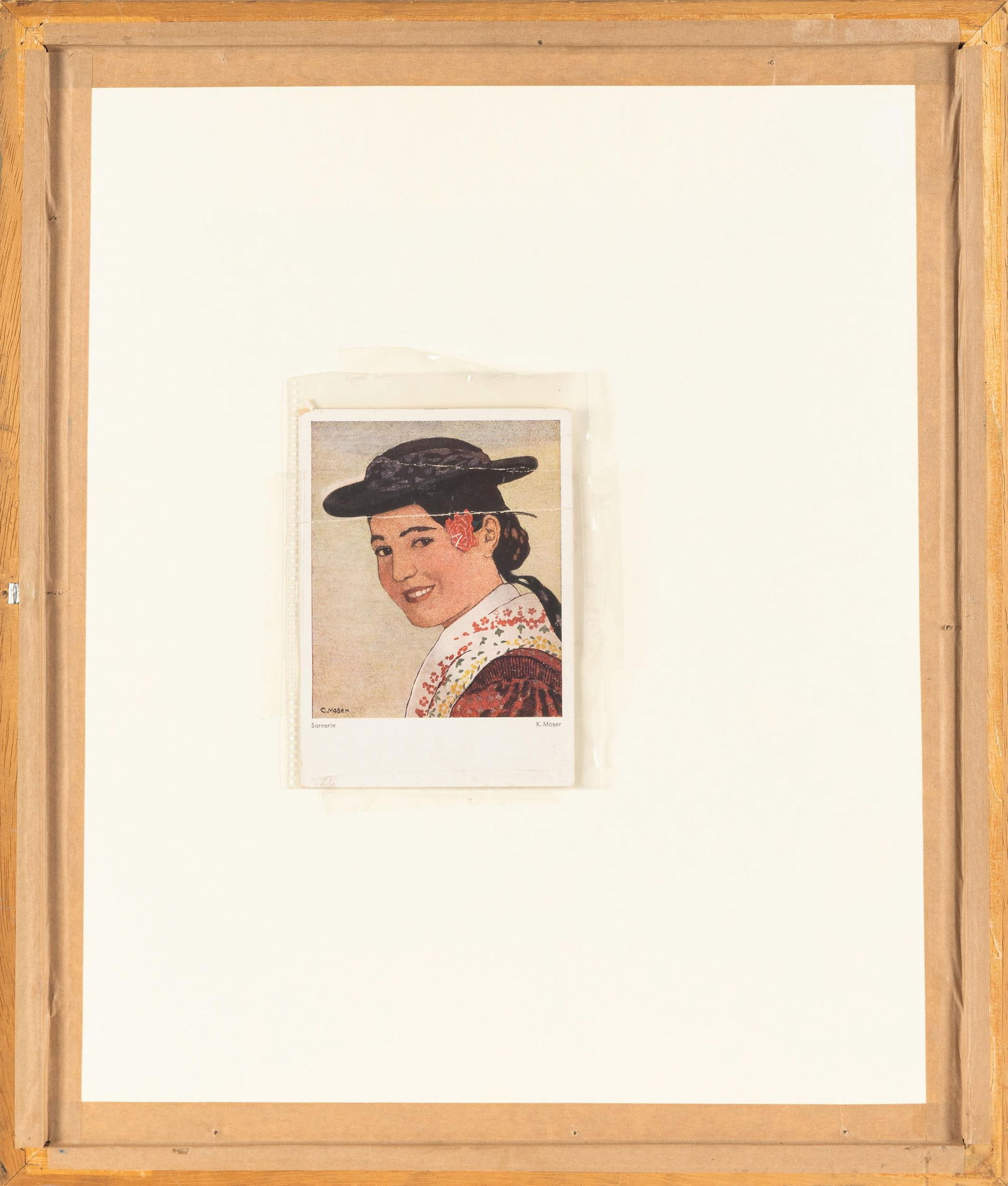 Carl Moser: Konvolut: Zwei Farbholzschnitte - 3