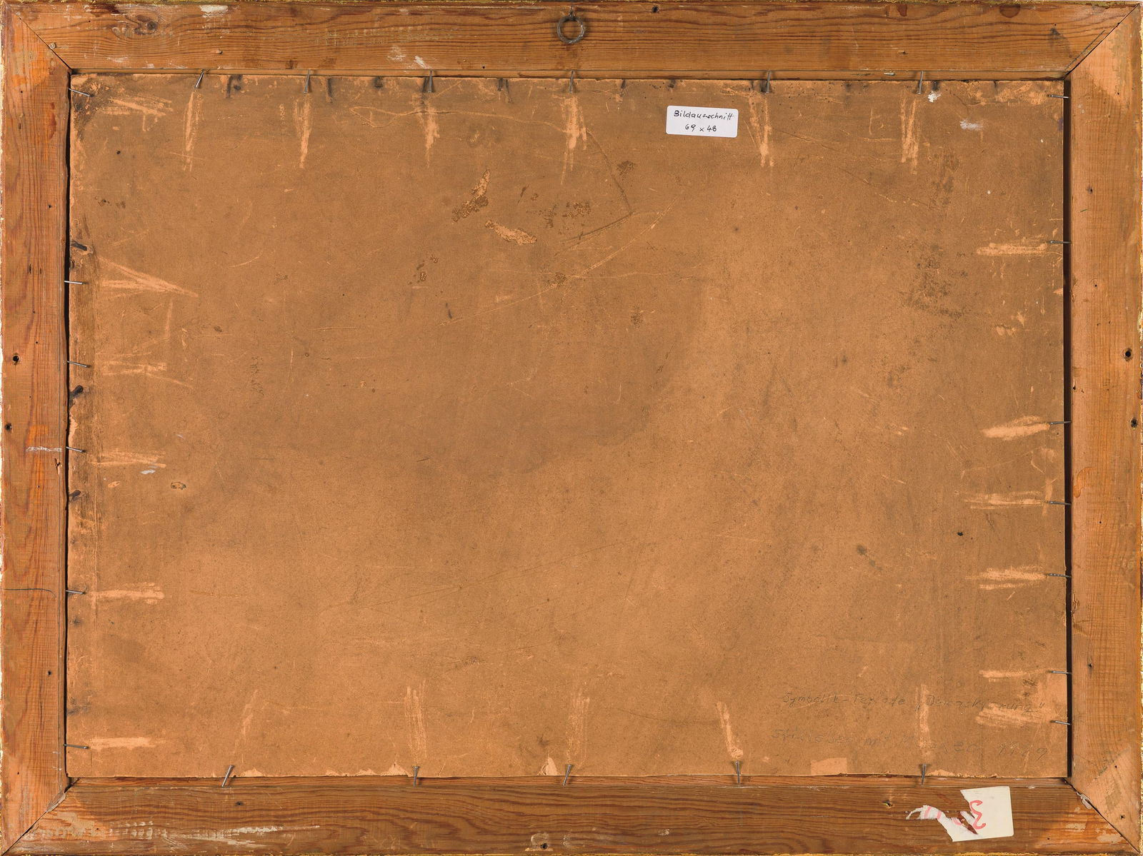 Sergius Pauser: Stillleben mit Masken (Studie) - 3