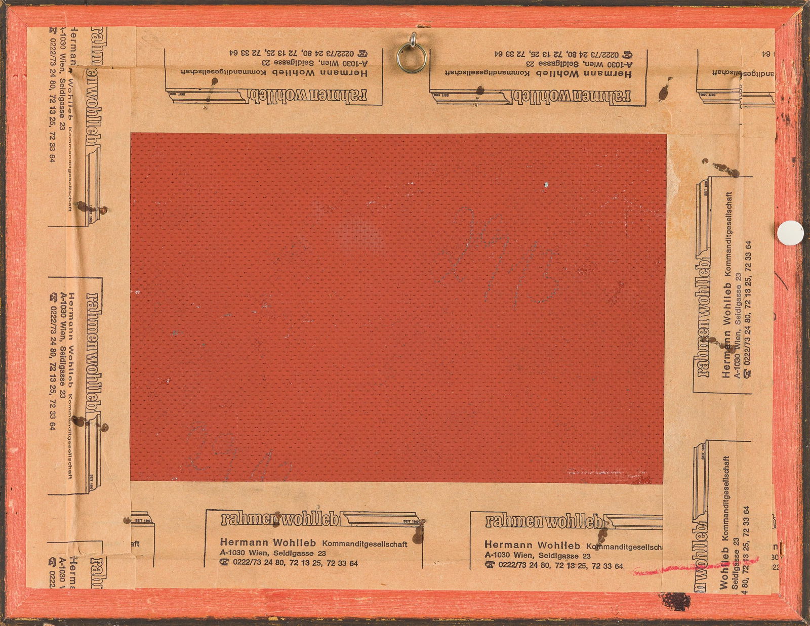 Hans Robert Pippal: Dr.-Karl-Lueger-Ring mit Burgtheater im Schnee - 3