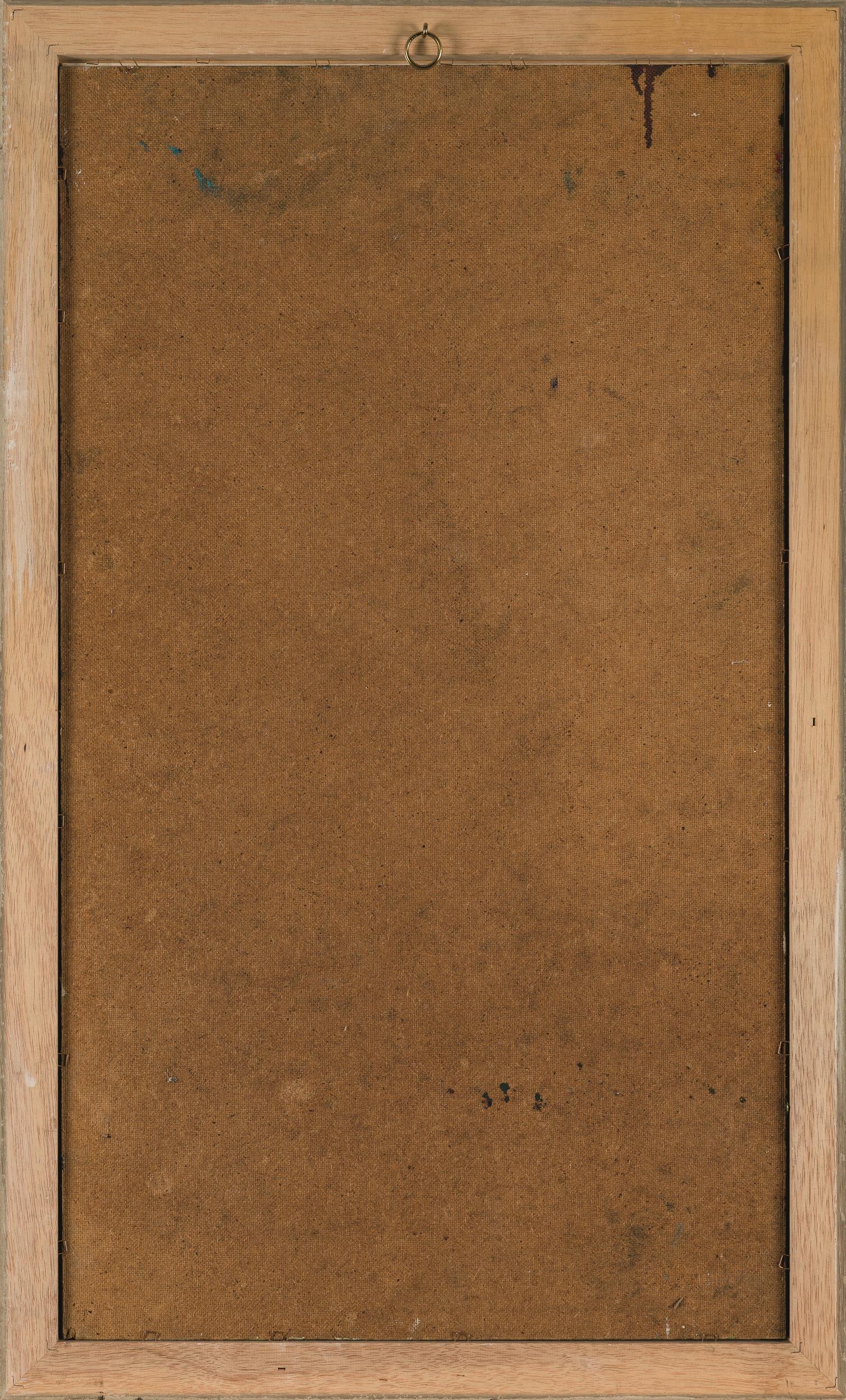 Karl Stark: Stillleben mit Blumenvase und Obstteller - 3