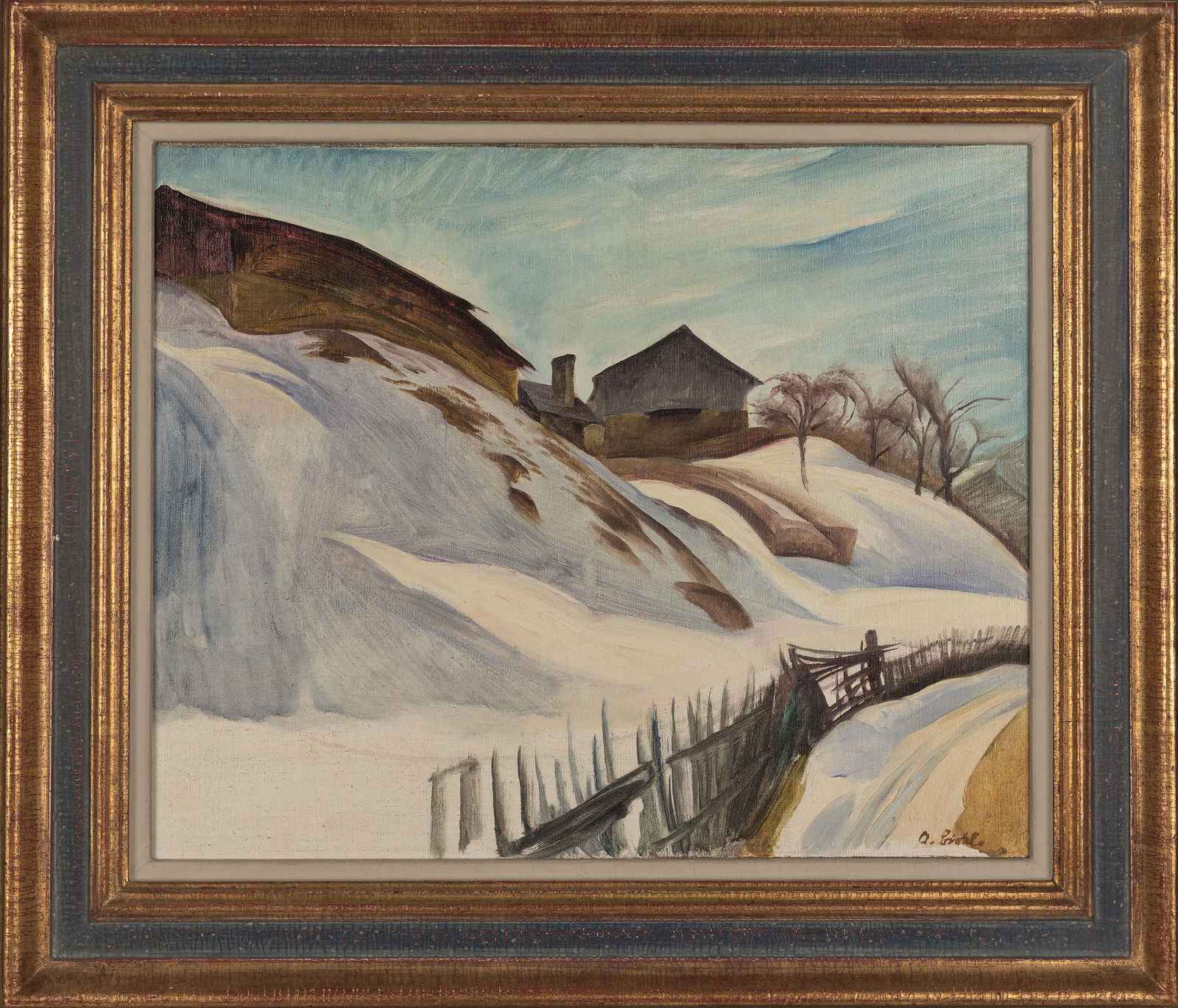 Albert Birkle: Winterlandschaft - 2