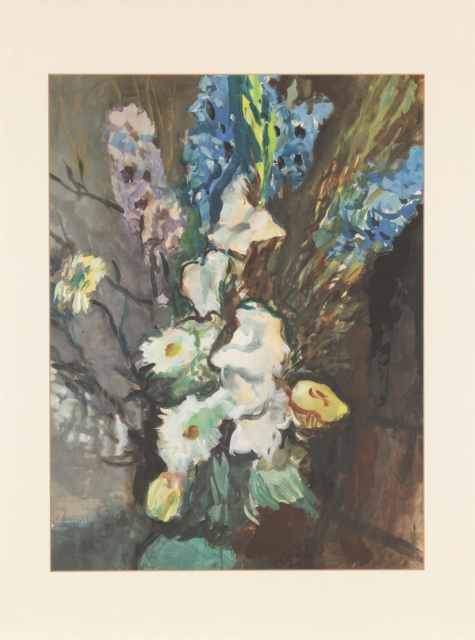 Josef Dobrowsky: Blumenstillleben - 2