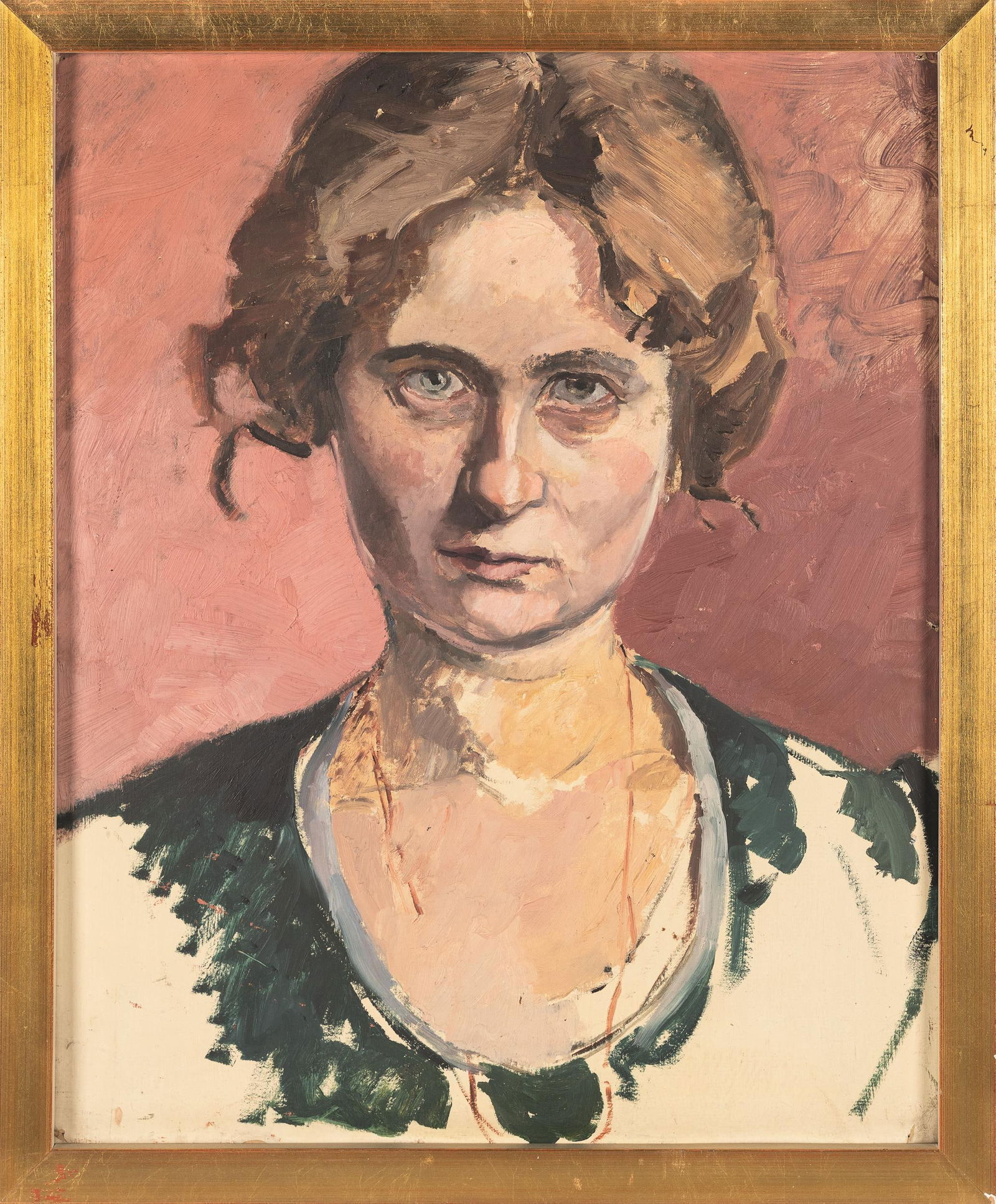 Felix Esterl: Frau des Künstlers (Klothilde Esterl) - 2