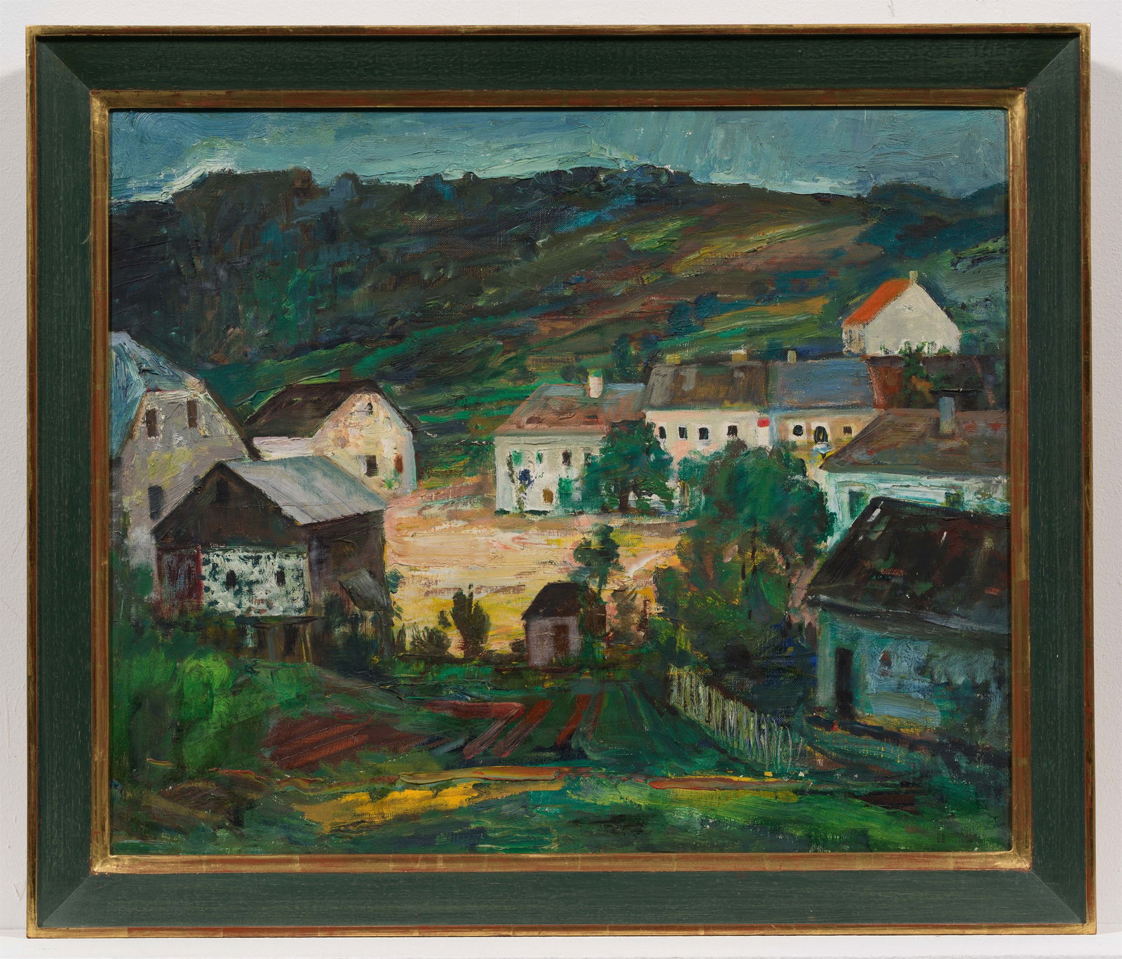 Ernst Huber: Niederösterreichisches Dorf - 2