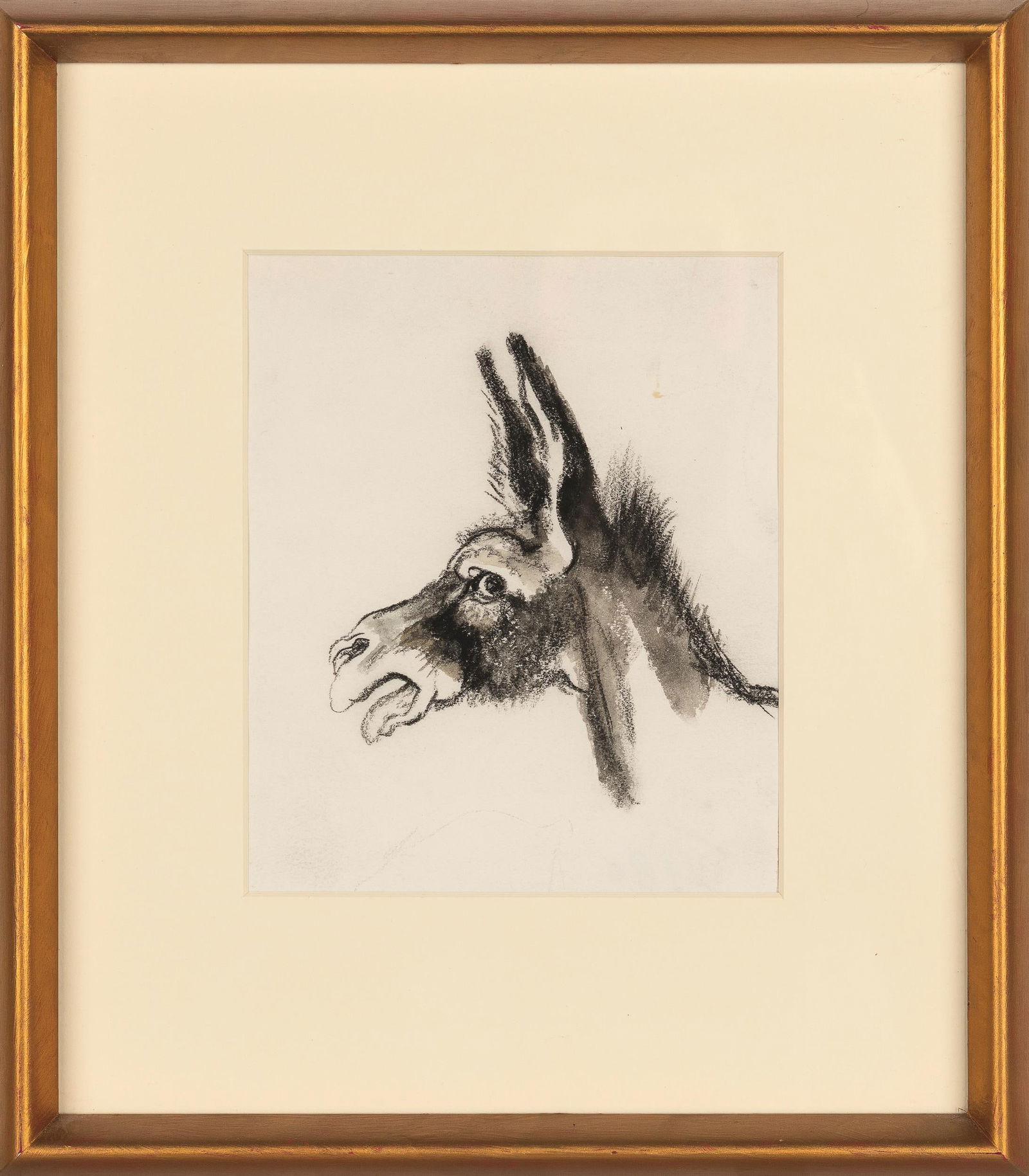 Ludwig Heinrich Jungnickel: Eselskopf - 2