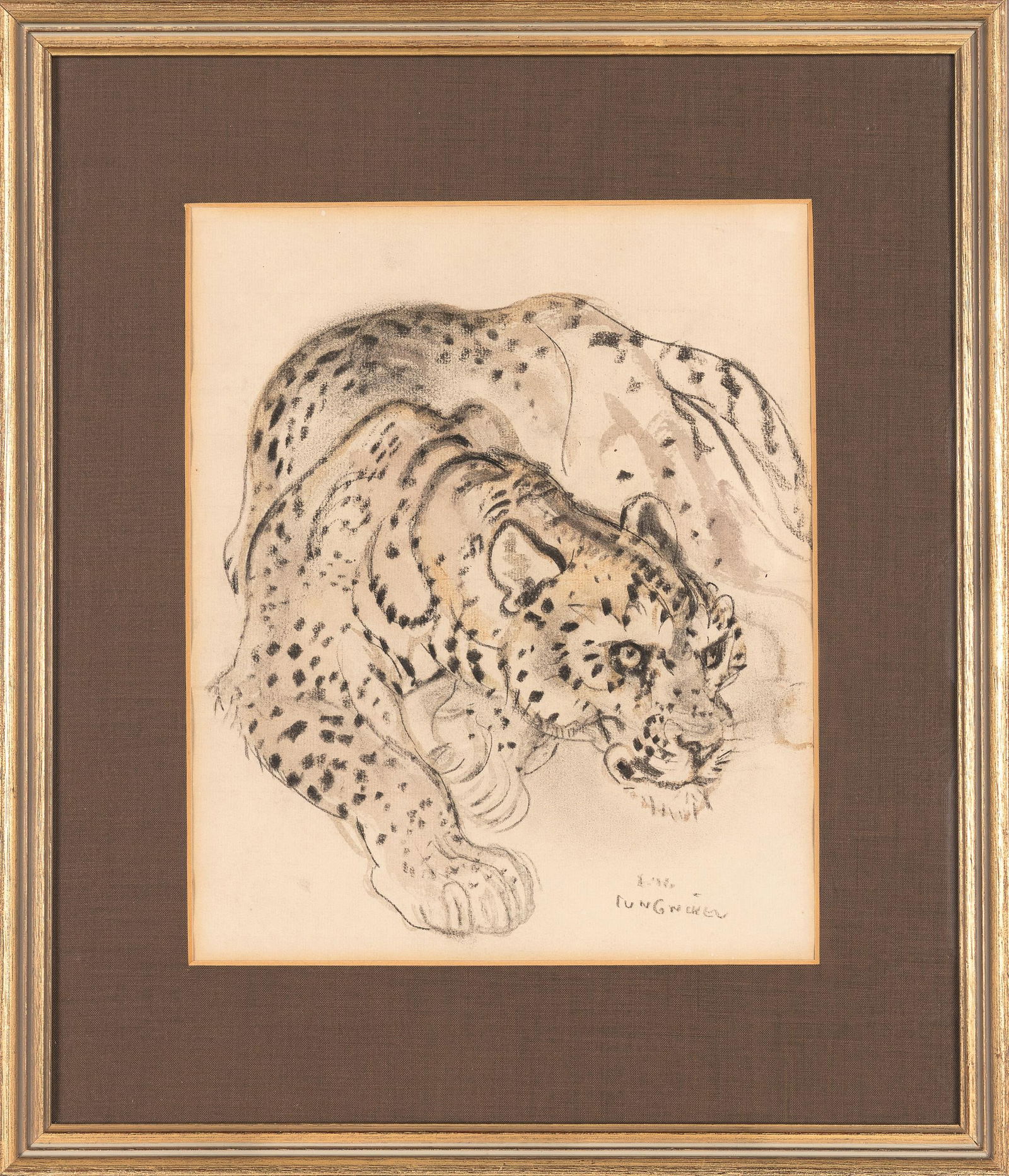 Ludwig Heinrich Jungnickel: Leopard - 3