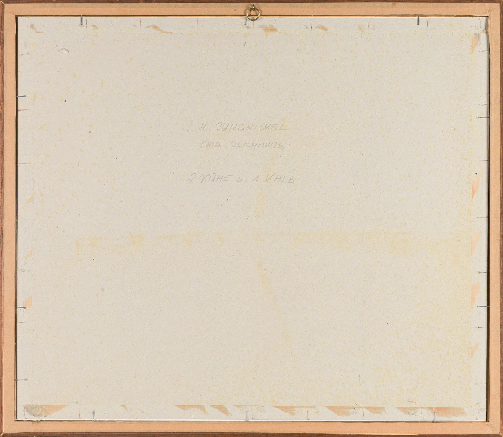 Ludwig Heinrich Jungnickel: Kühe mit Kalb - 3