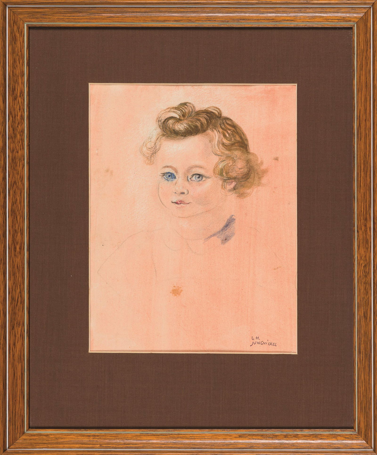 Ludwig Heinrich Jungnickel: Knabenbildnis - 3