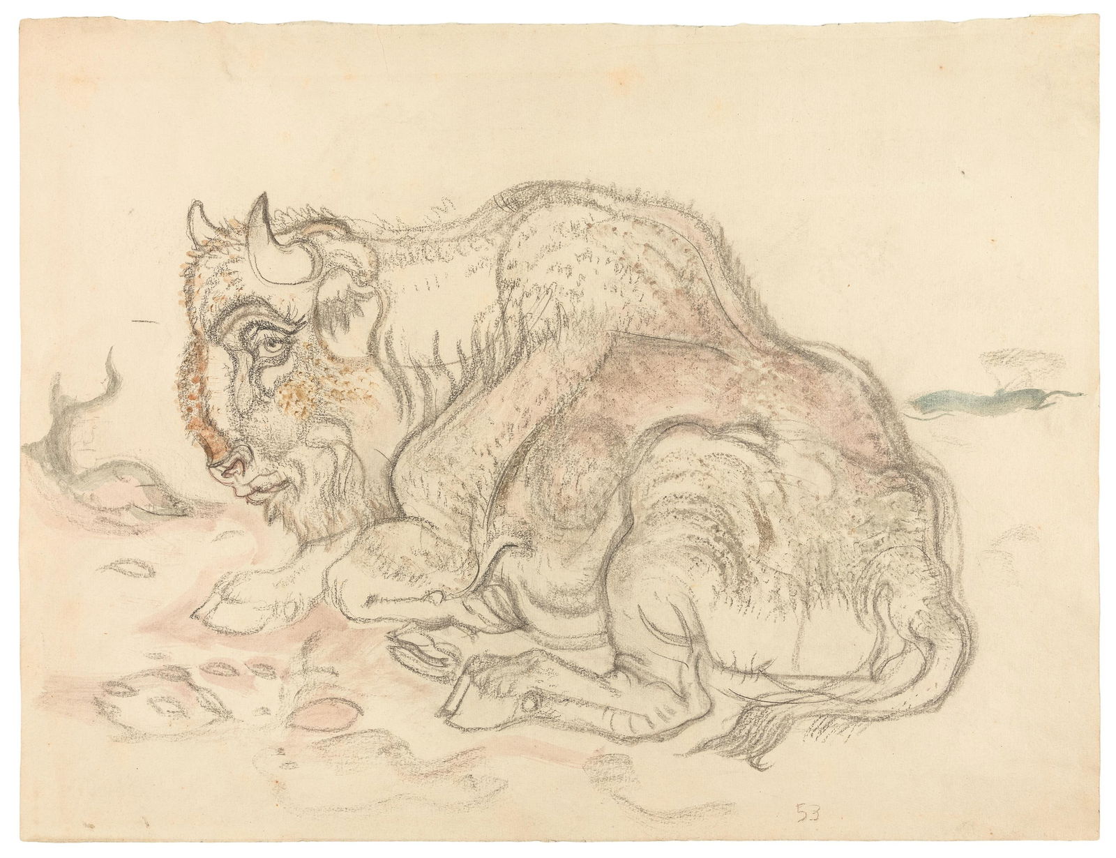 Ludwig Heinrich Jungnickel: Bison - 2