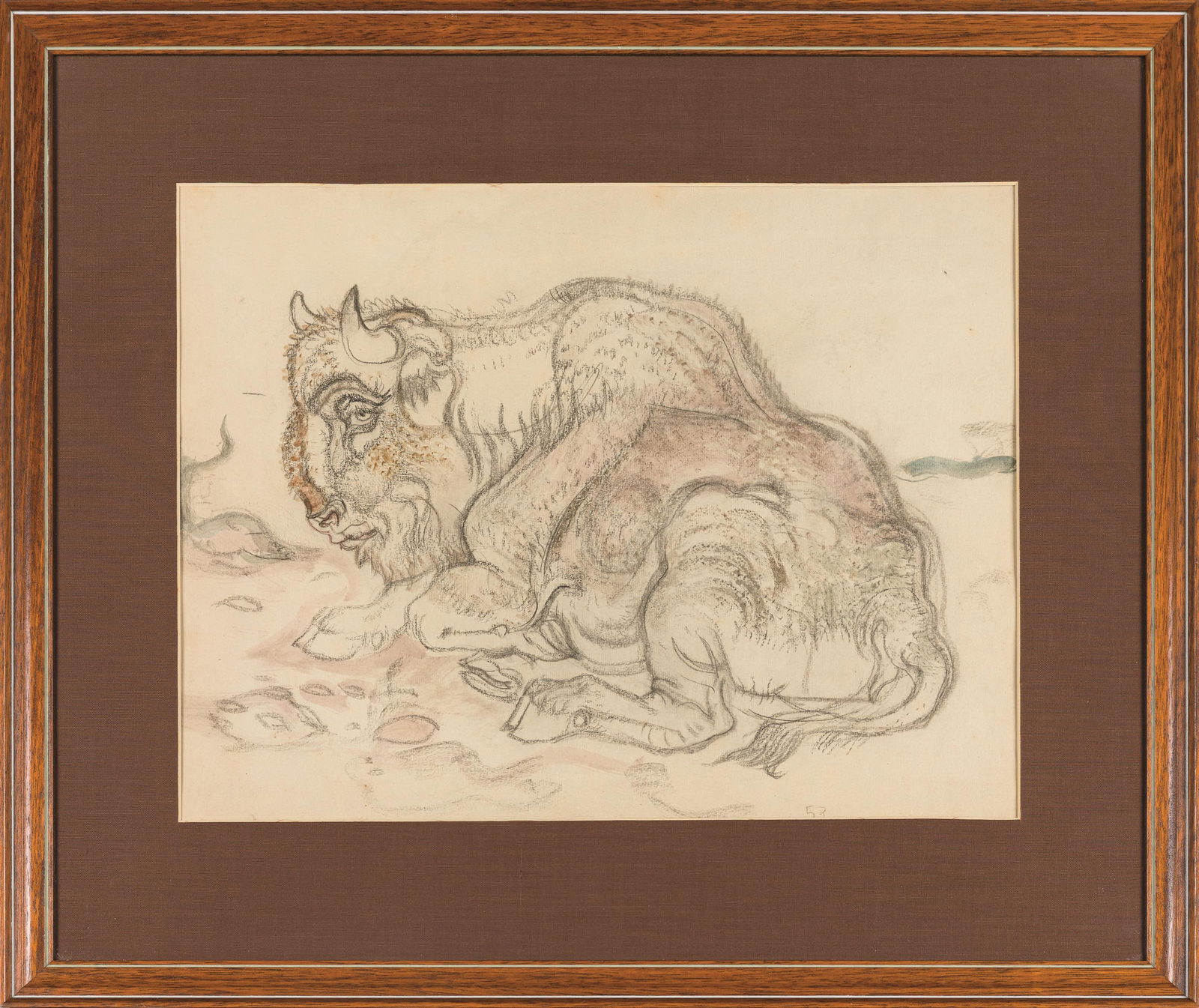 Ludwig Heinrich Jungnickel: Bison - 3