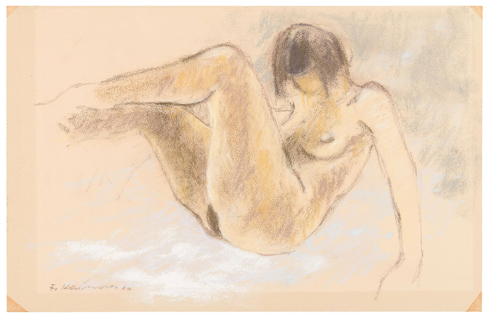 Franz Kaindl: Liegender weiblicher Akt - 2