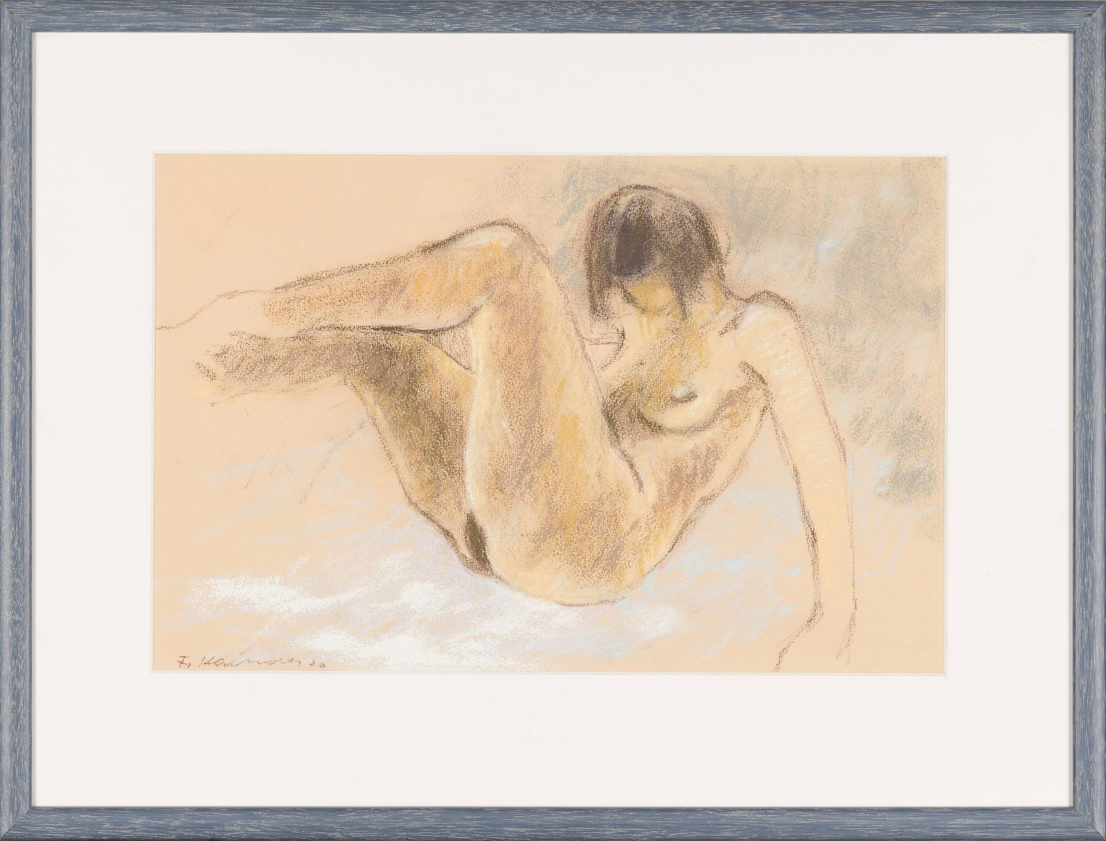 Franz Kaindl: Liegender weiblicher Akt - 3