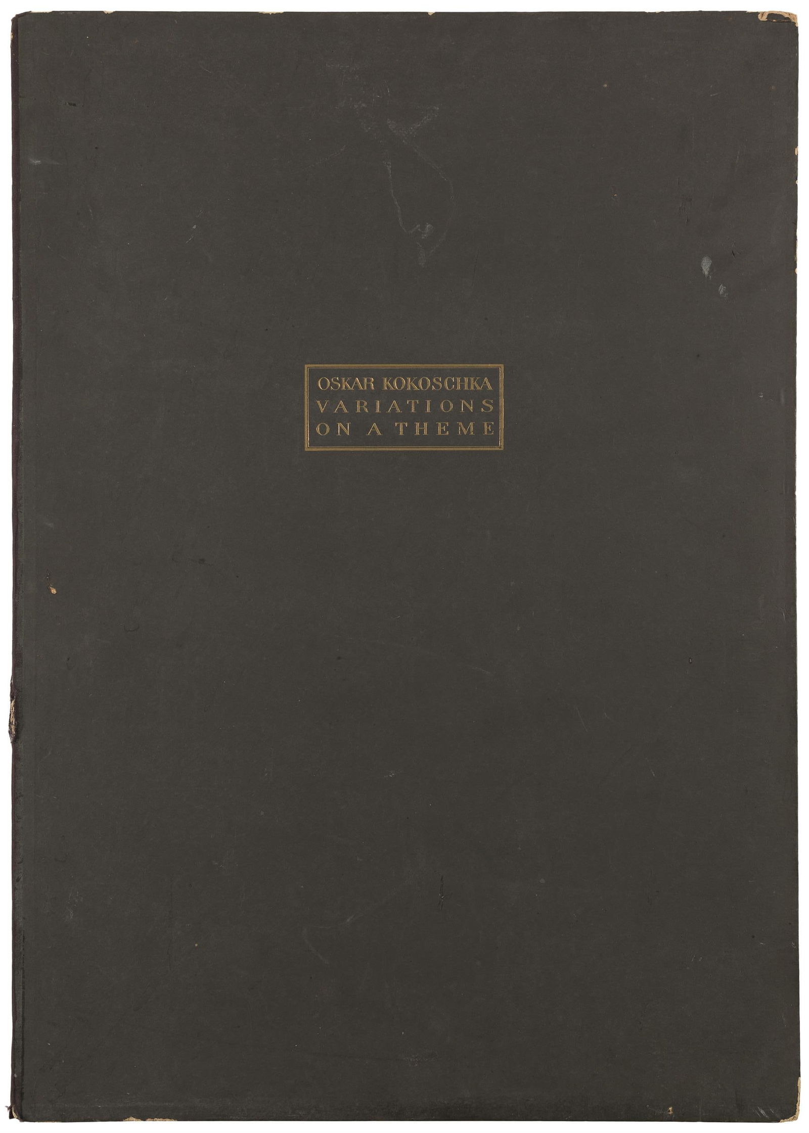 Oskar Kokoschka: "Varazioni su un tema. Con una prefazione di Max Dvorak" - 2