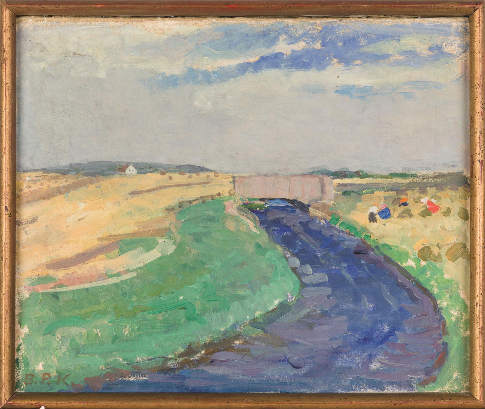 Broncia Koller-Pinell: Flusslandschaft - 2