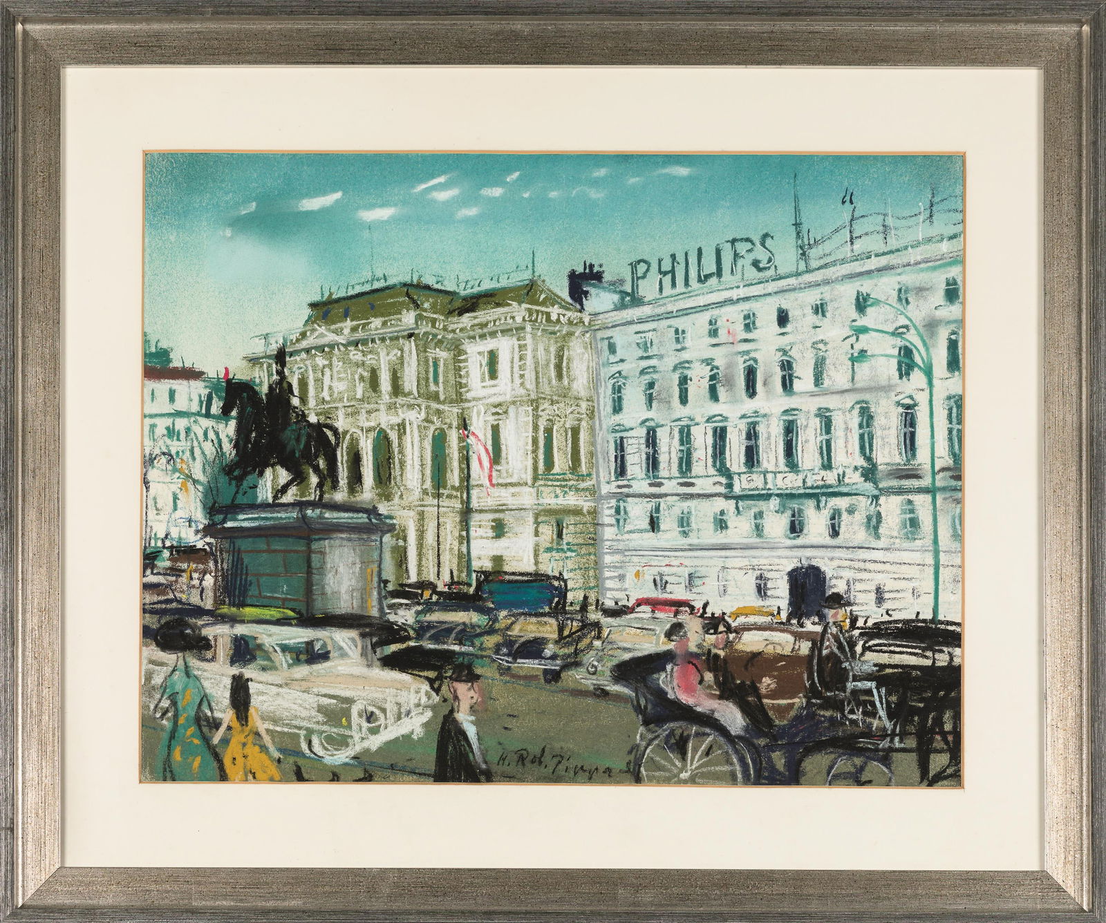 Hans Robert Pippal: Schwarzenbergplatz - 2