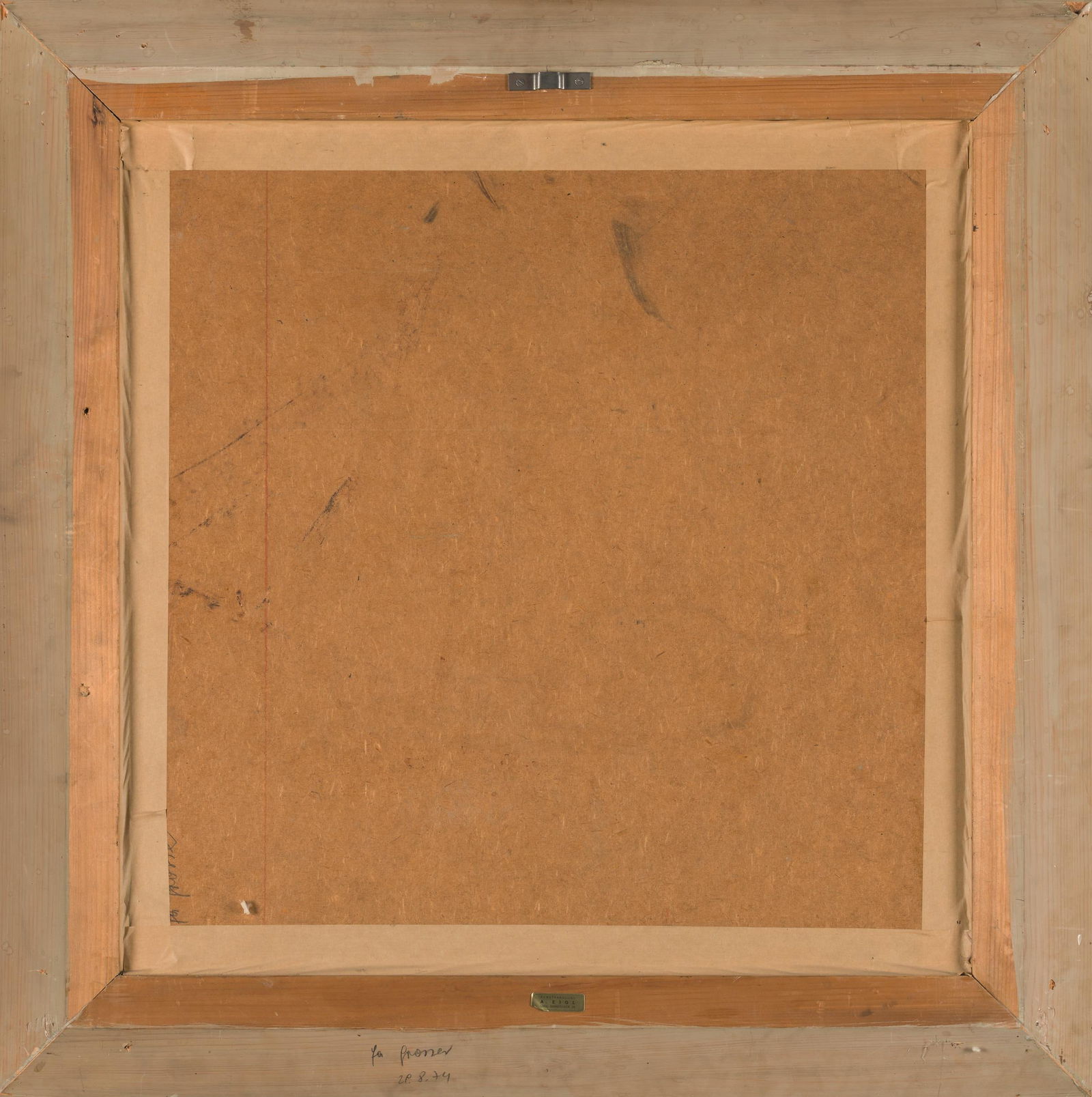 Franz Schwetz: Männerporträt mit Pfeife - 3