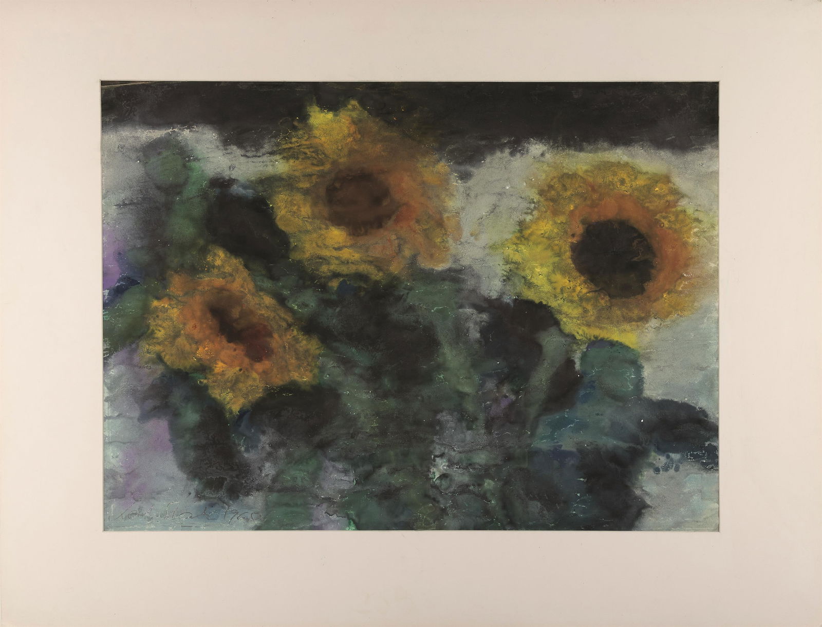 Karl Stark: Sonnenblumen - 2