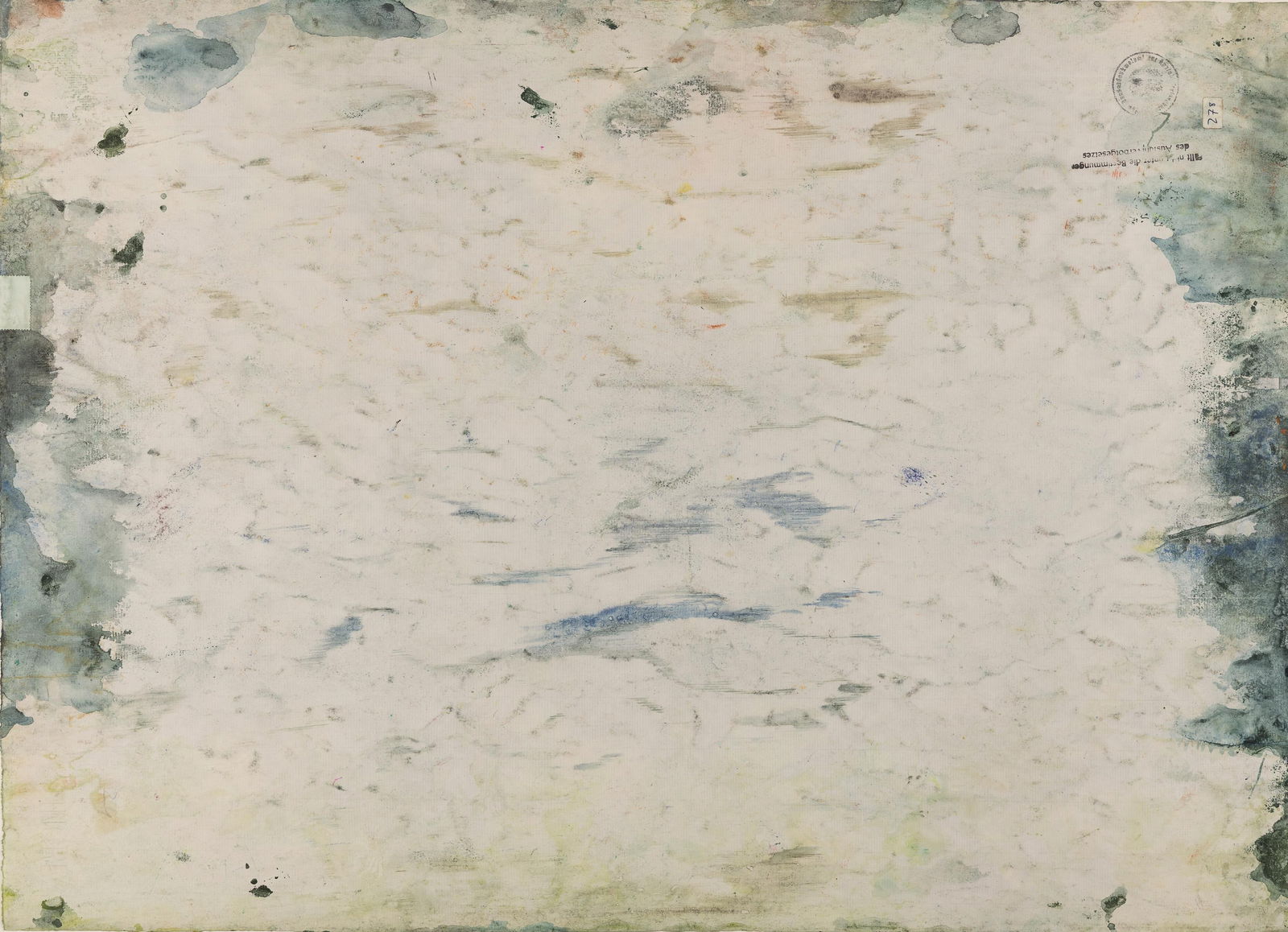 Karl Stark: Landschaft mit zwei Bäumen - 4