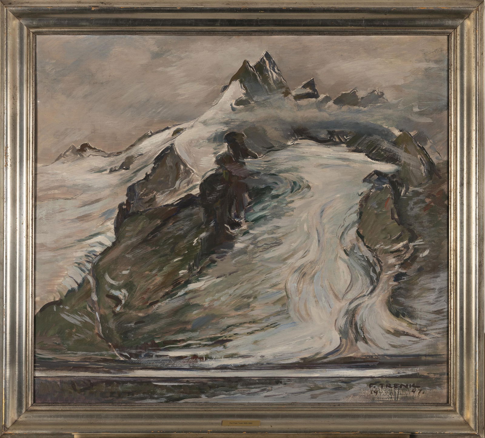 Franz Trenk: Großglockner mit Pasterze - 2